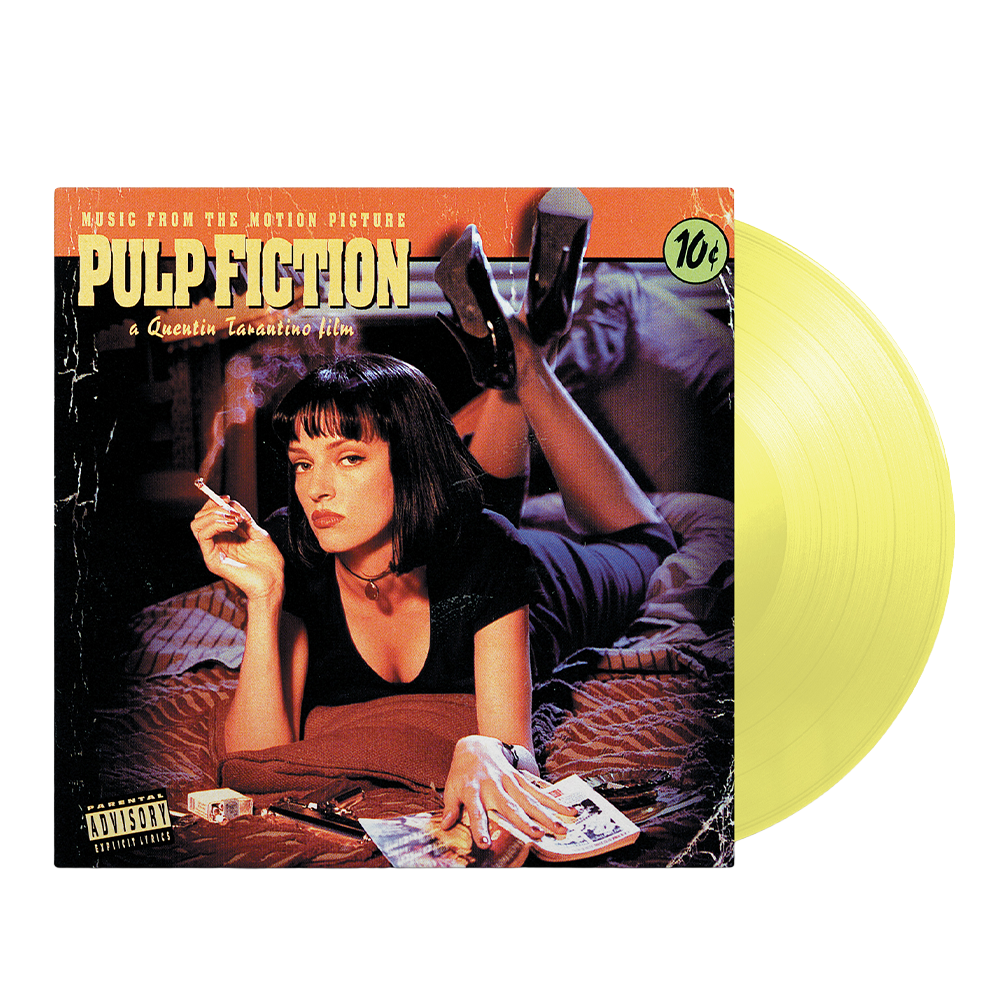 PULP FICTION サウンドトラック LP Pulp Fiction (Exclusive Yellow Vinyl) - uMusic Shop Canada