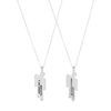 BLOHSH SILVER FRIENDSHIP NECKLACE 2 PACK