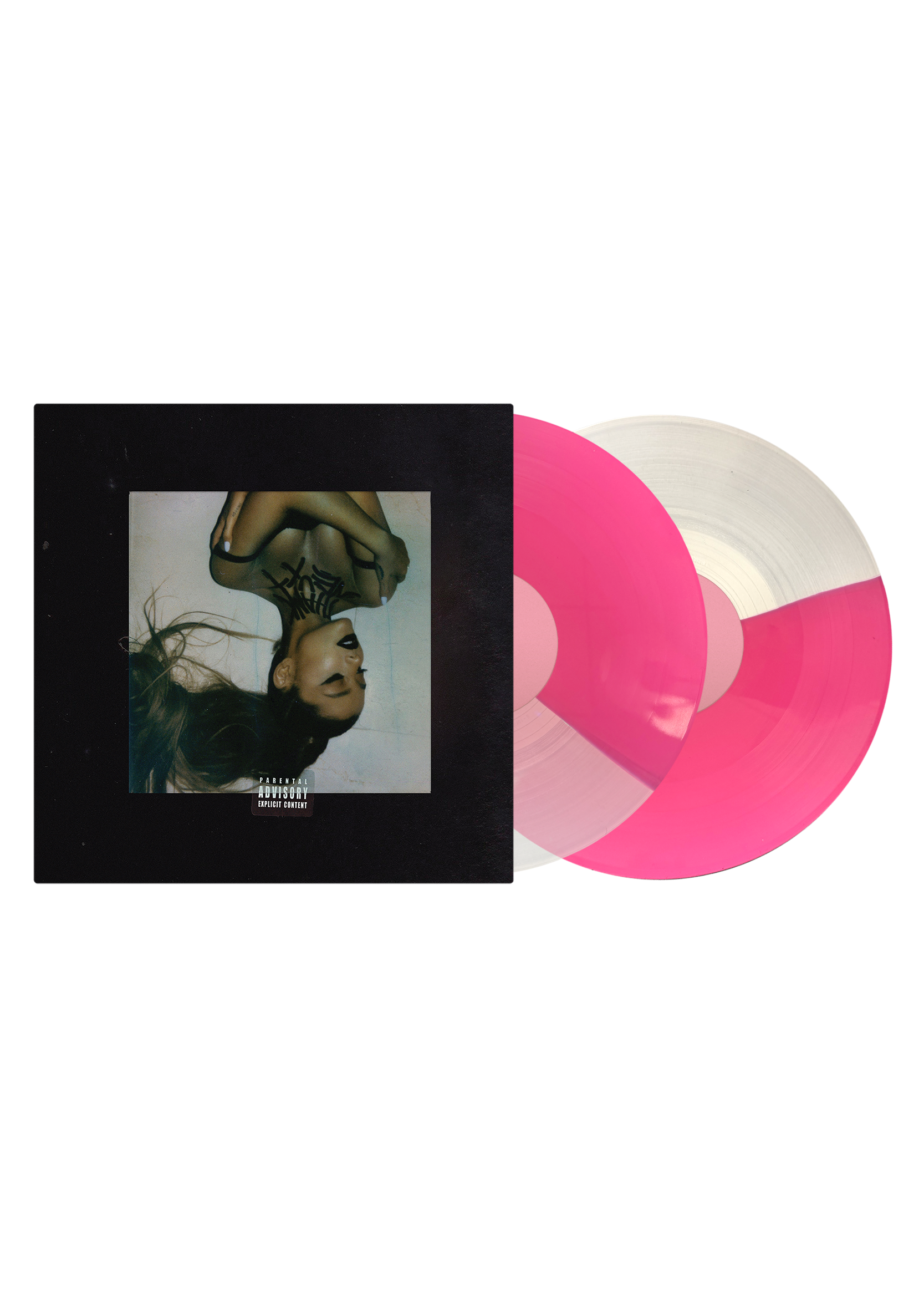 thank u, next 2lp (half clear/pink) - uMusic Shop Canada