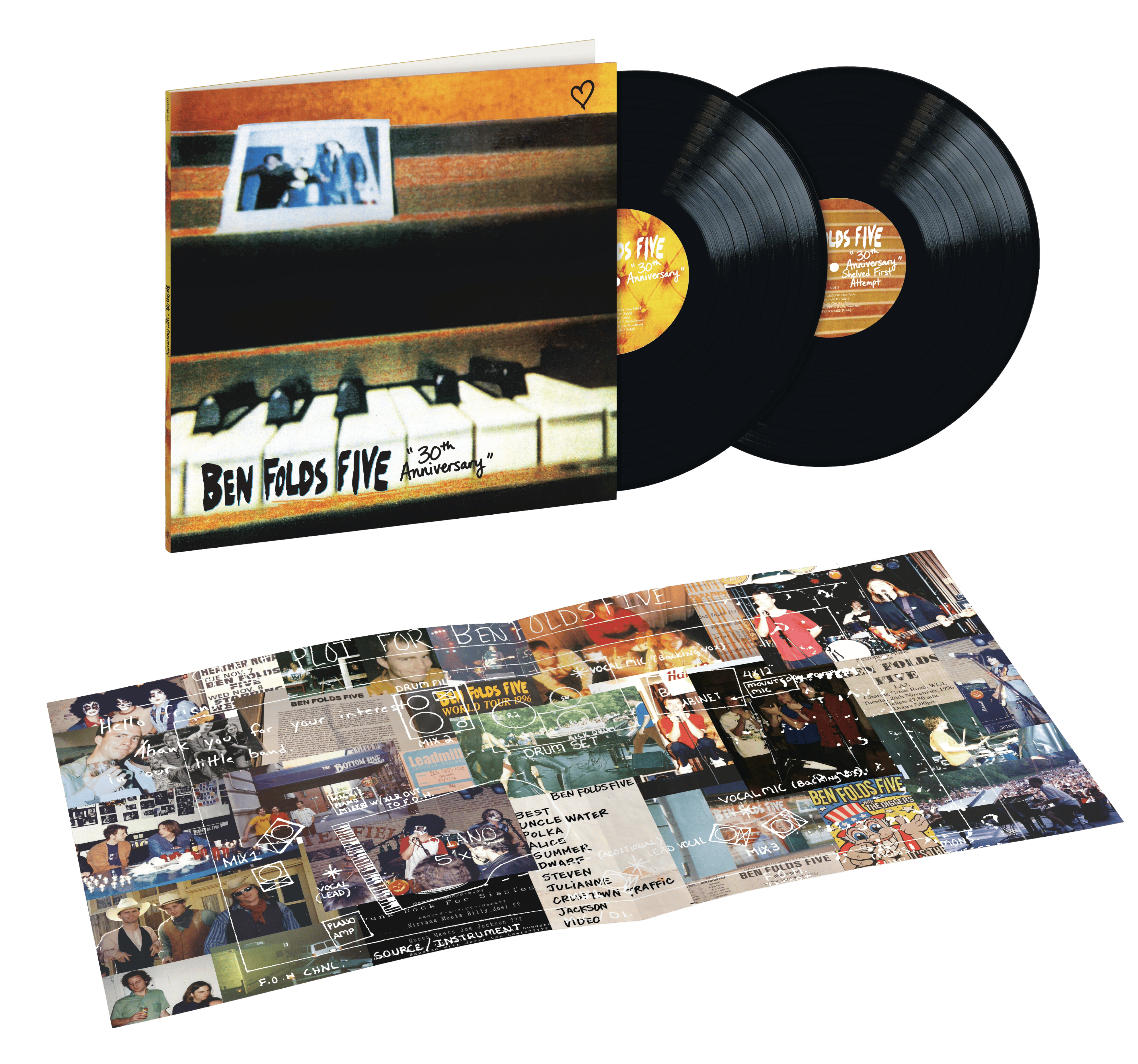 C*L様 アナログ盤/レコード/LP Ben Folds Five Debut Ben Folds Five (30th Anniversary Edition) (2LP Signed) - uMusic