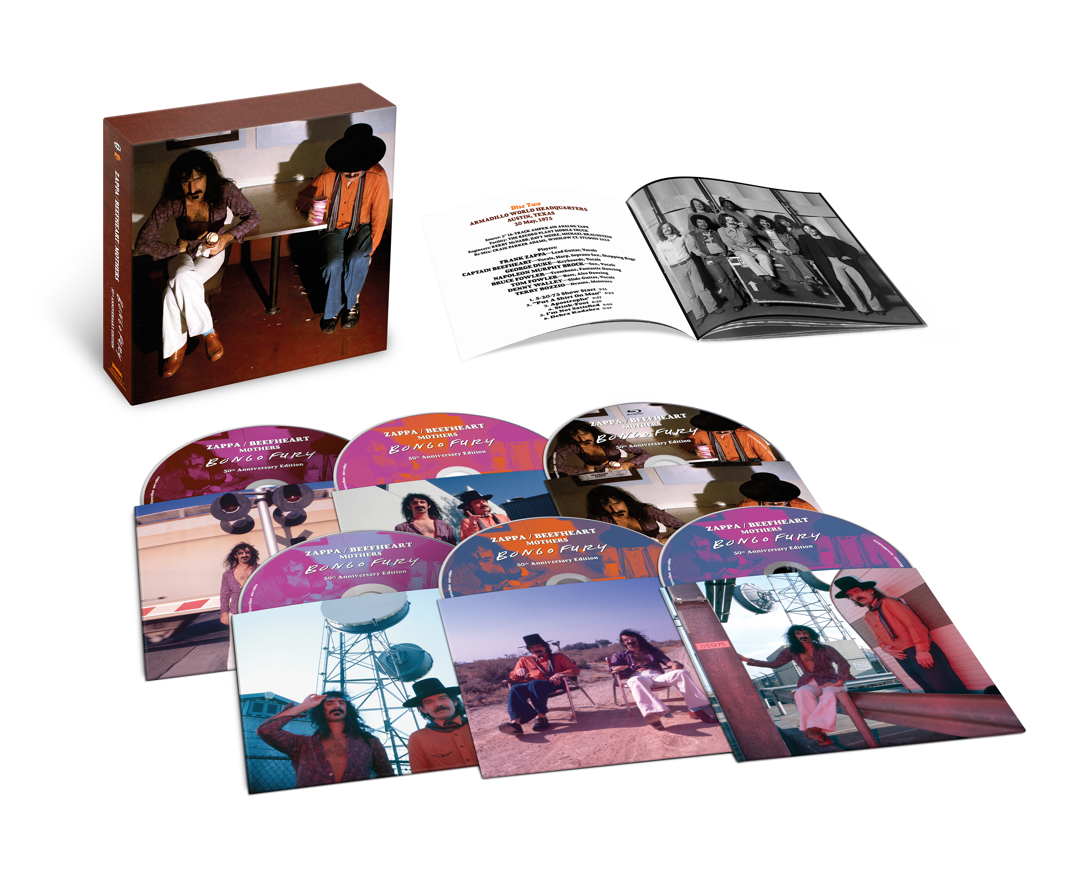 Bongo Fury 50th Ann (Super Deluxe Edition 5CD/BR) - uMusic Shop Canada