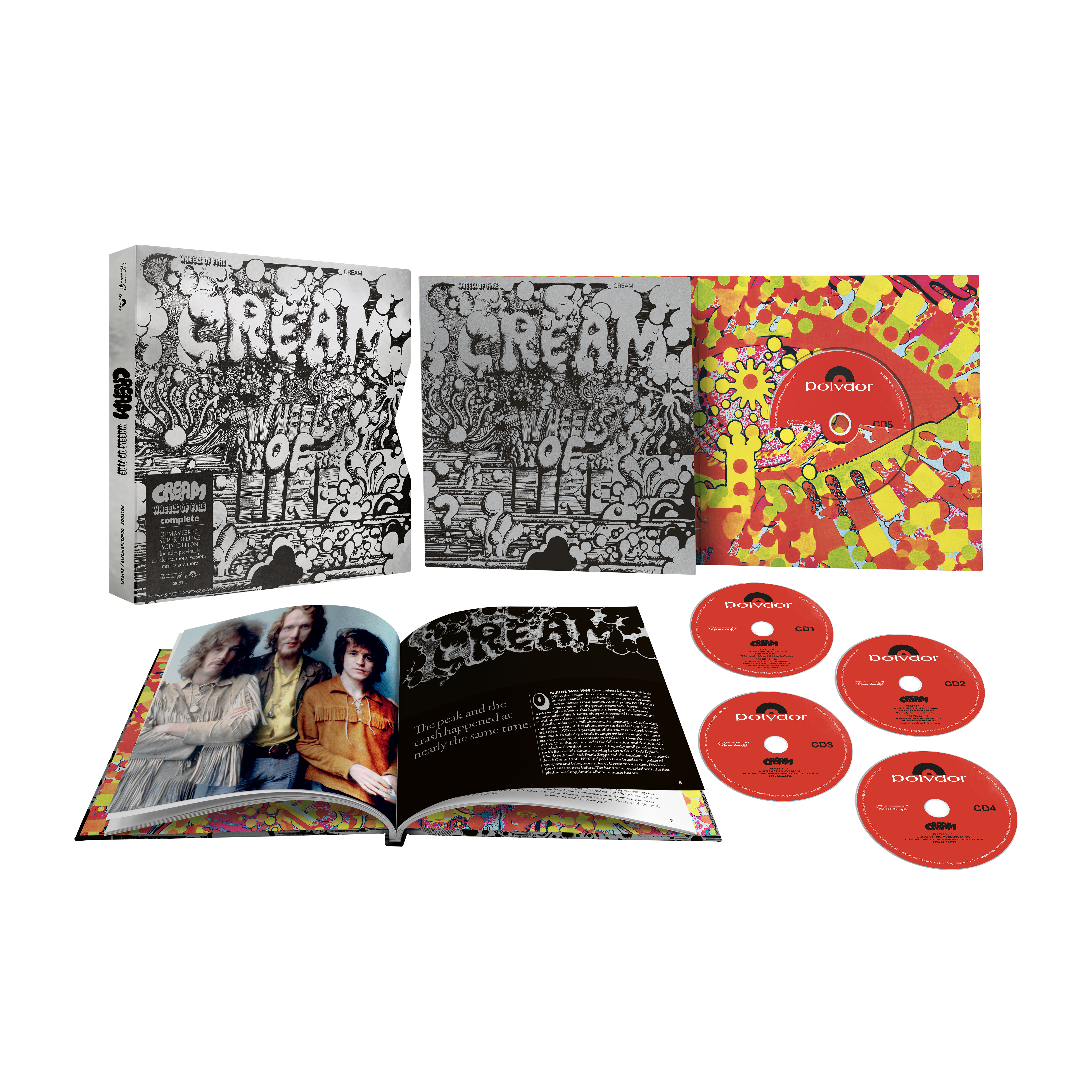 Wheels of Fire (5CD Super Deluxe Edition) - uMusic Shop Canada