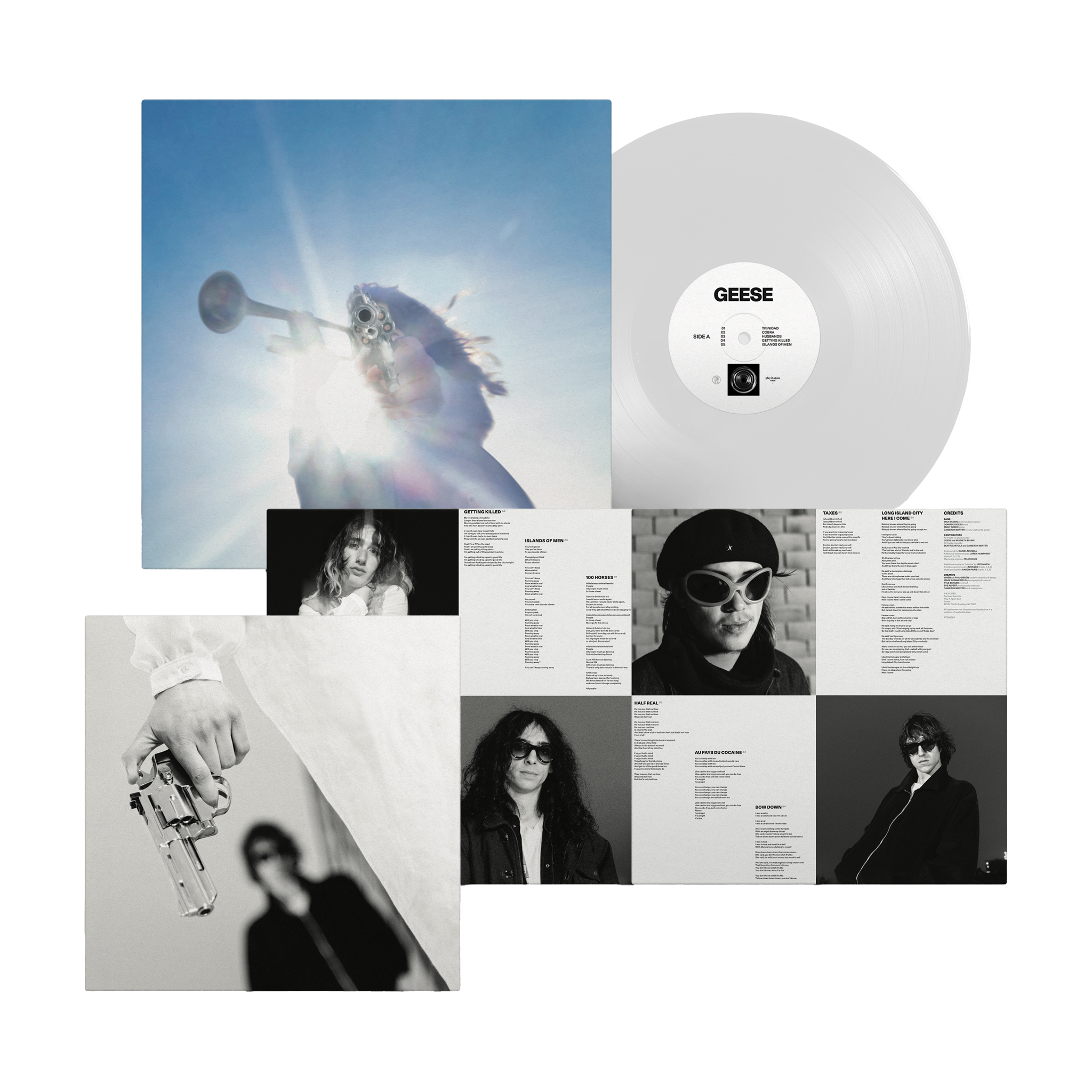 Getting Killed LP - Clear - uMusic Shop Canada