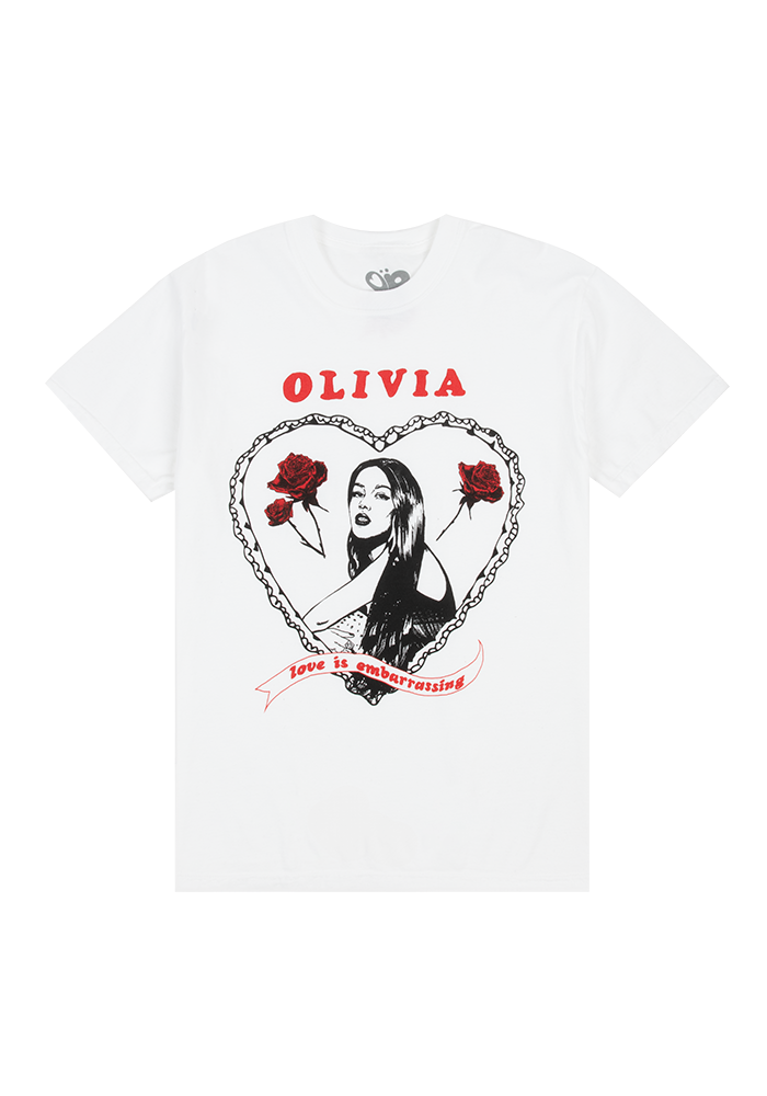 love is embarrassing t-shirt - uMusic Shop Canada