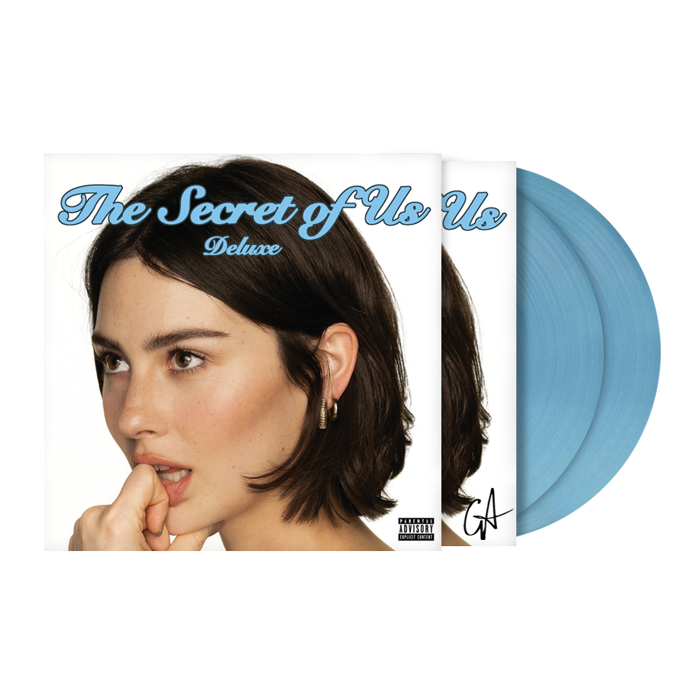 The Secret of Us Deluxe Transparent Blue Vinyl (Signed) - UMusic