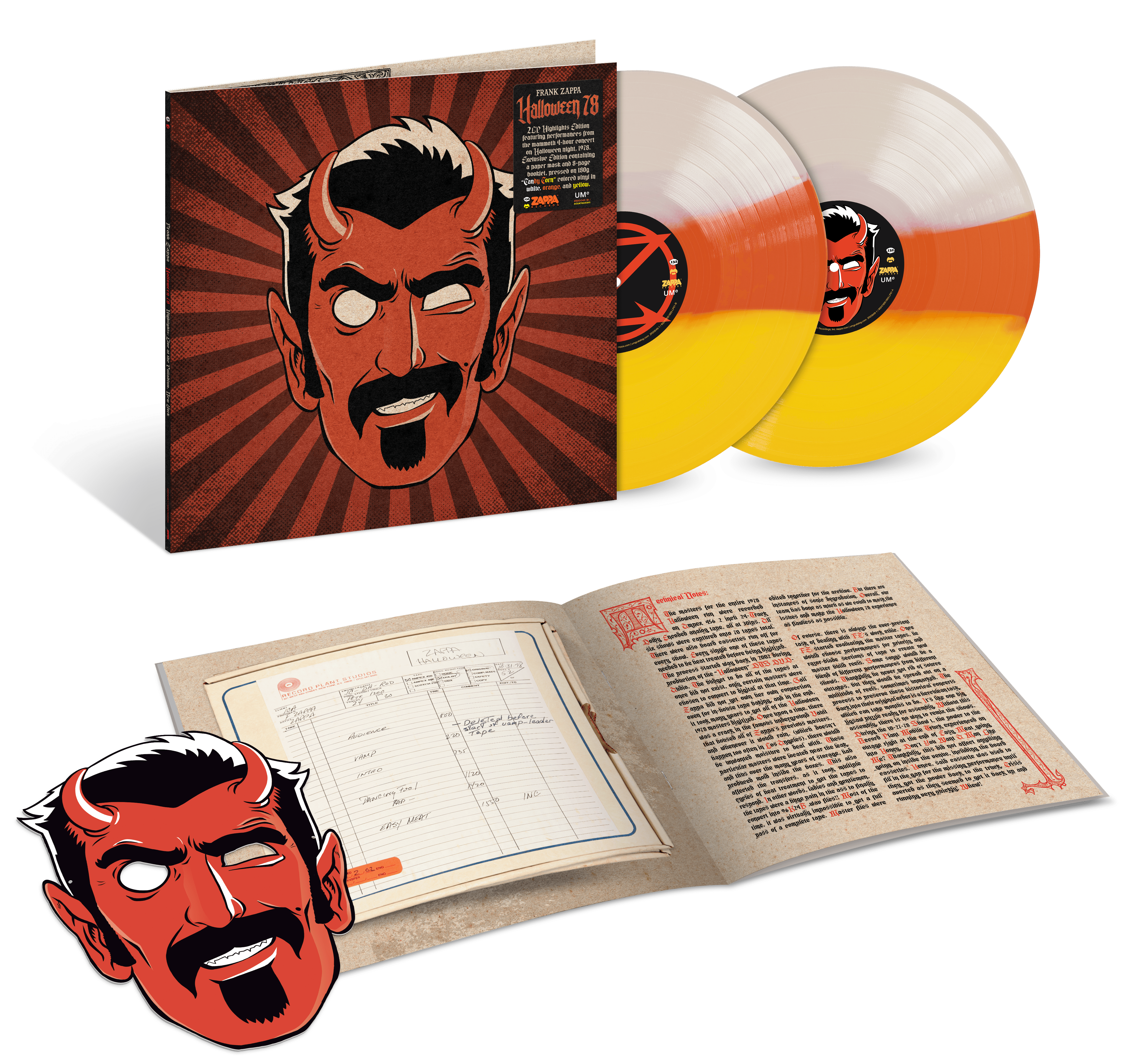 Halloween 78 Candy Corn Colour 2LP - uMusic Shop Canada