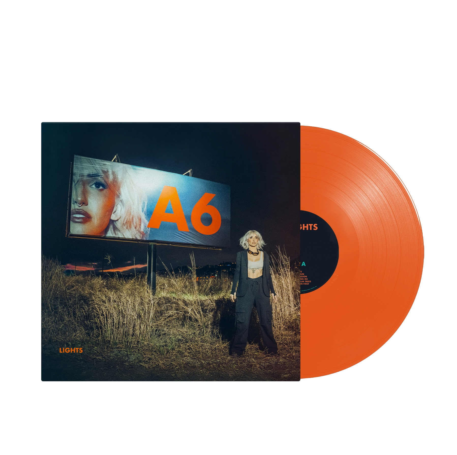 A6 Vinyl - Orange Crush - uMusic Shop Canada
