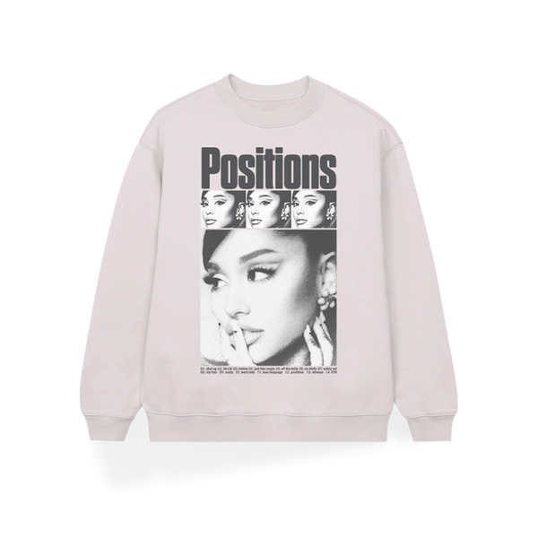 Pink ariana discount grande sweatshirt