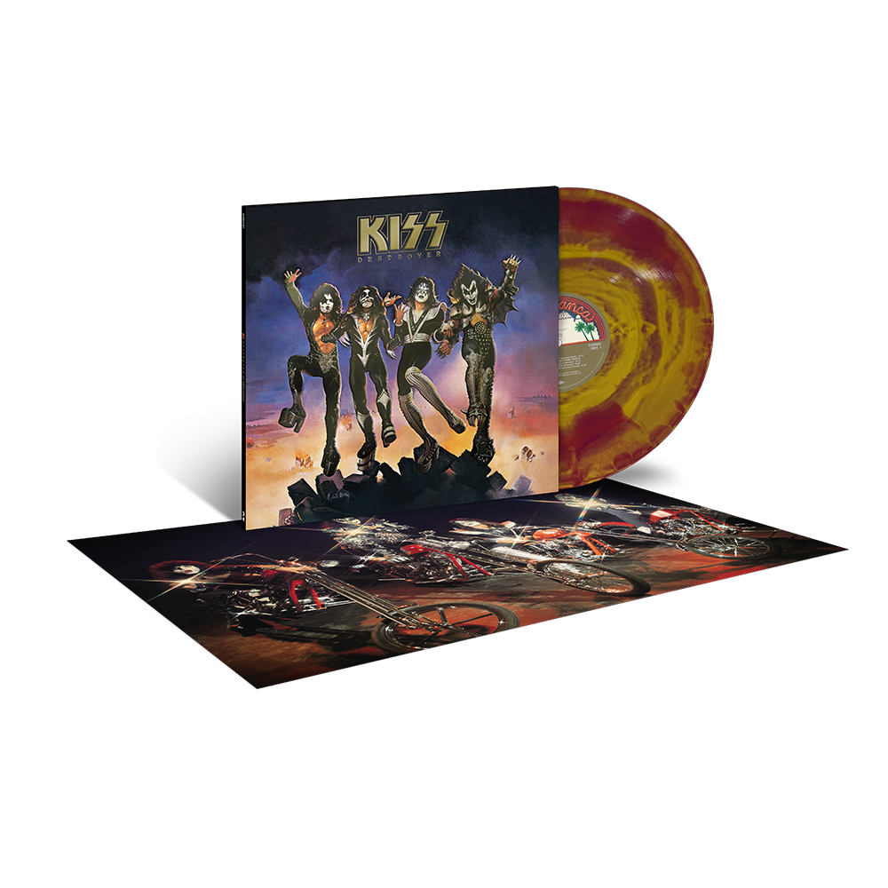 Destroyer (50th Anniversary) - (metallic gold & purple fire vinyl