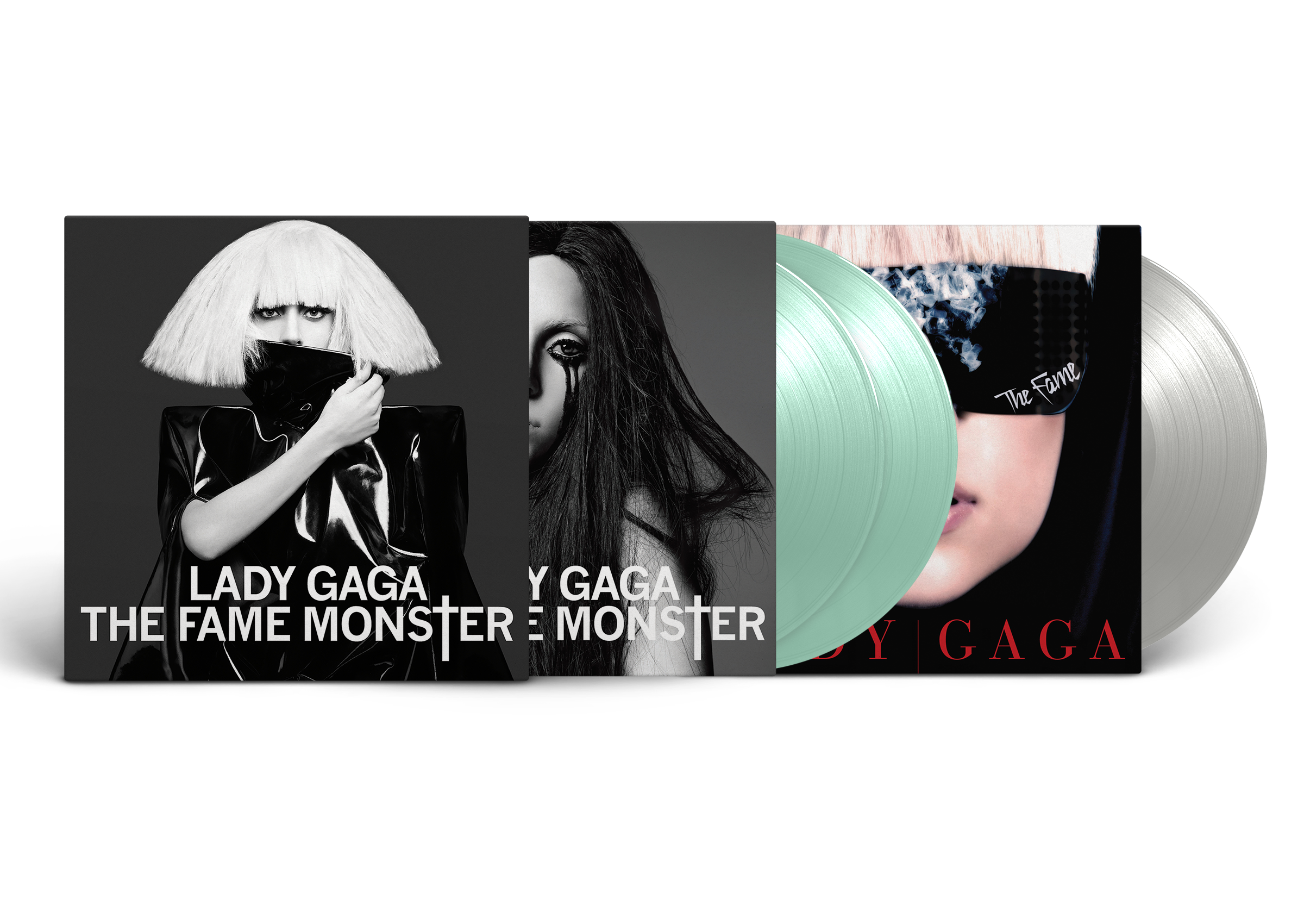 LADY GAGA THE FAME MONSTER 3LP レコード The Fame Monster (Silver & Coke Bottle Clear Vinyl) (3LP) - UMusic