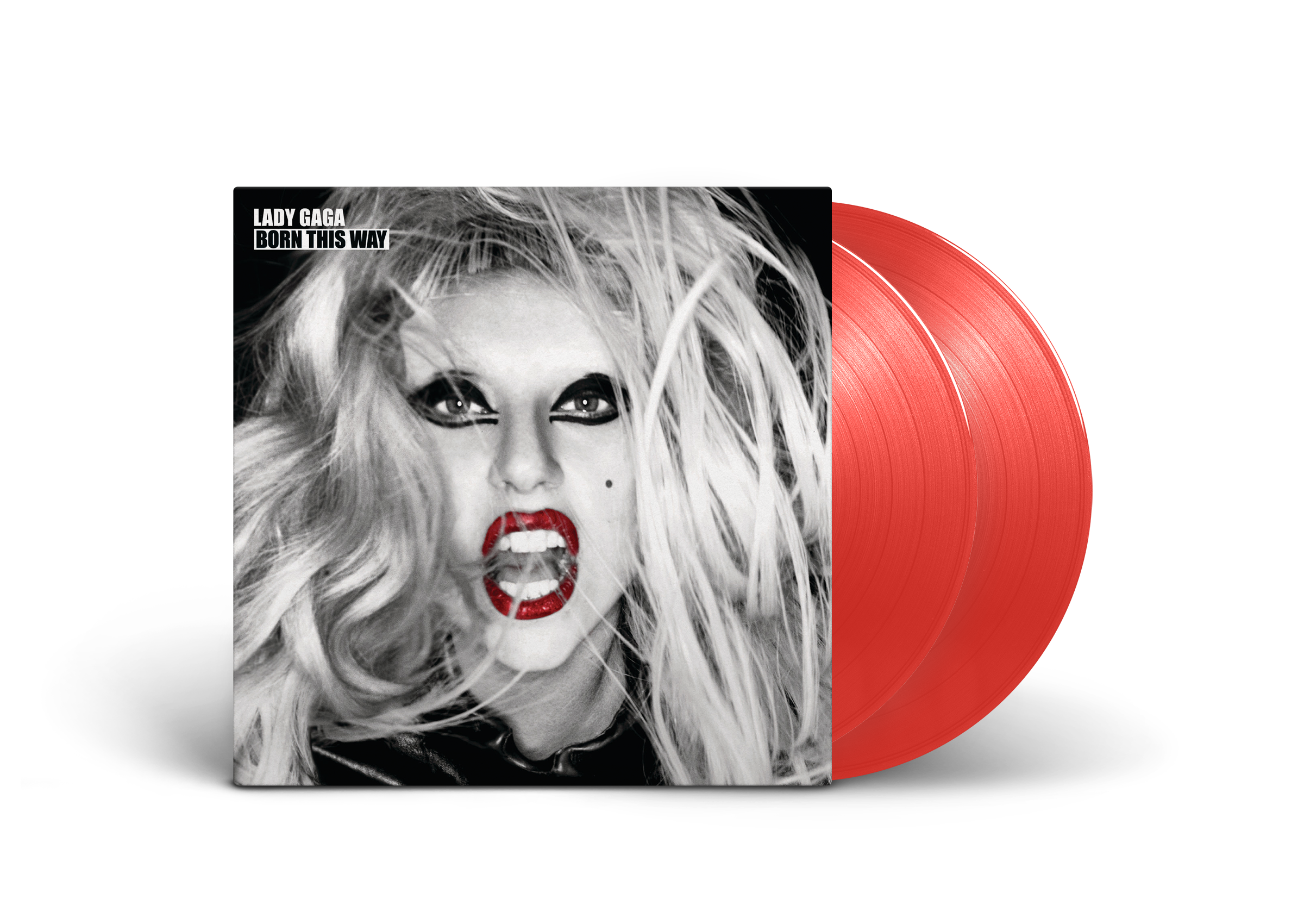 Born This Way (Red Vinyl) (2LP) - uMusic Shop Canada