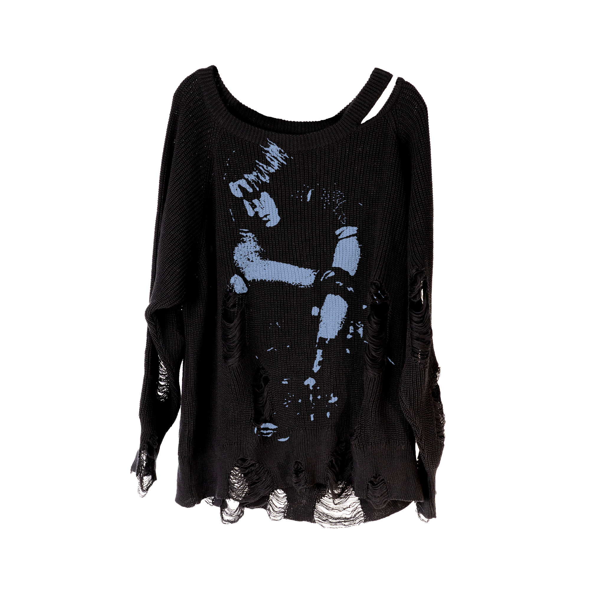 トップス 02ss Number (N)ine Distressed Loose Top NUMBER (N)INE