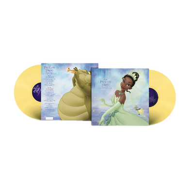 The Princess and The Frog - The Songs Soundtrack: Limited Zesty Yellow Colour Vinyl LP