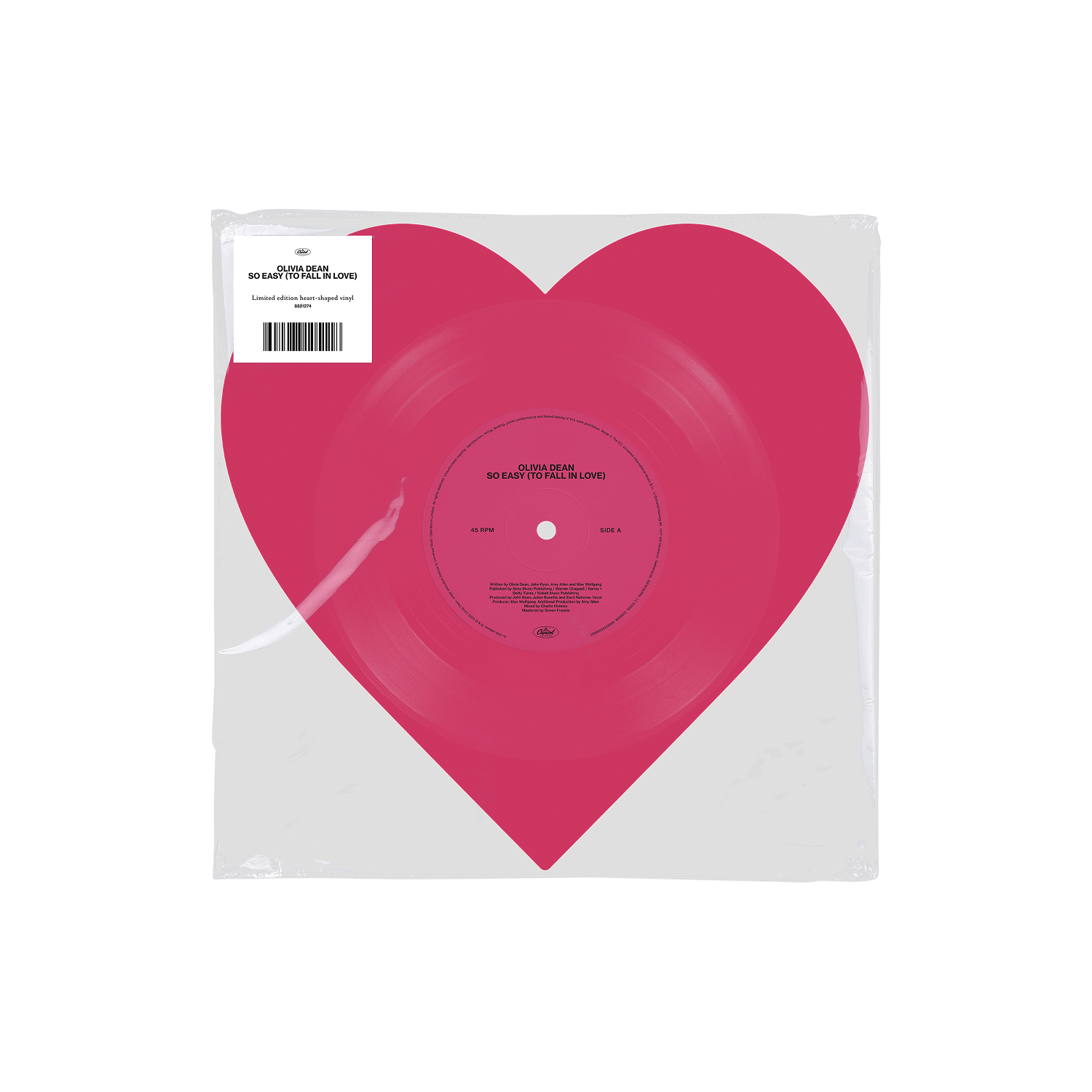 So Easy (To Fall In Love)/I've Seen It Heart Shaped 10