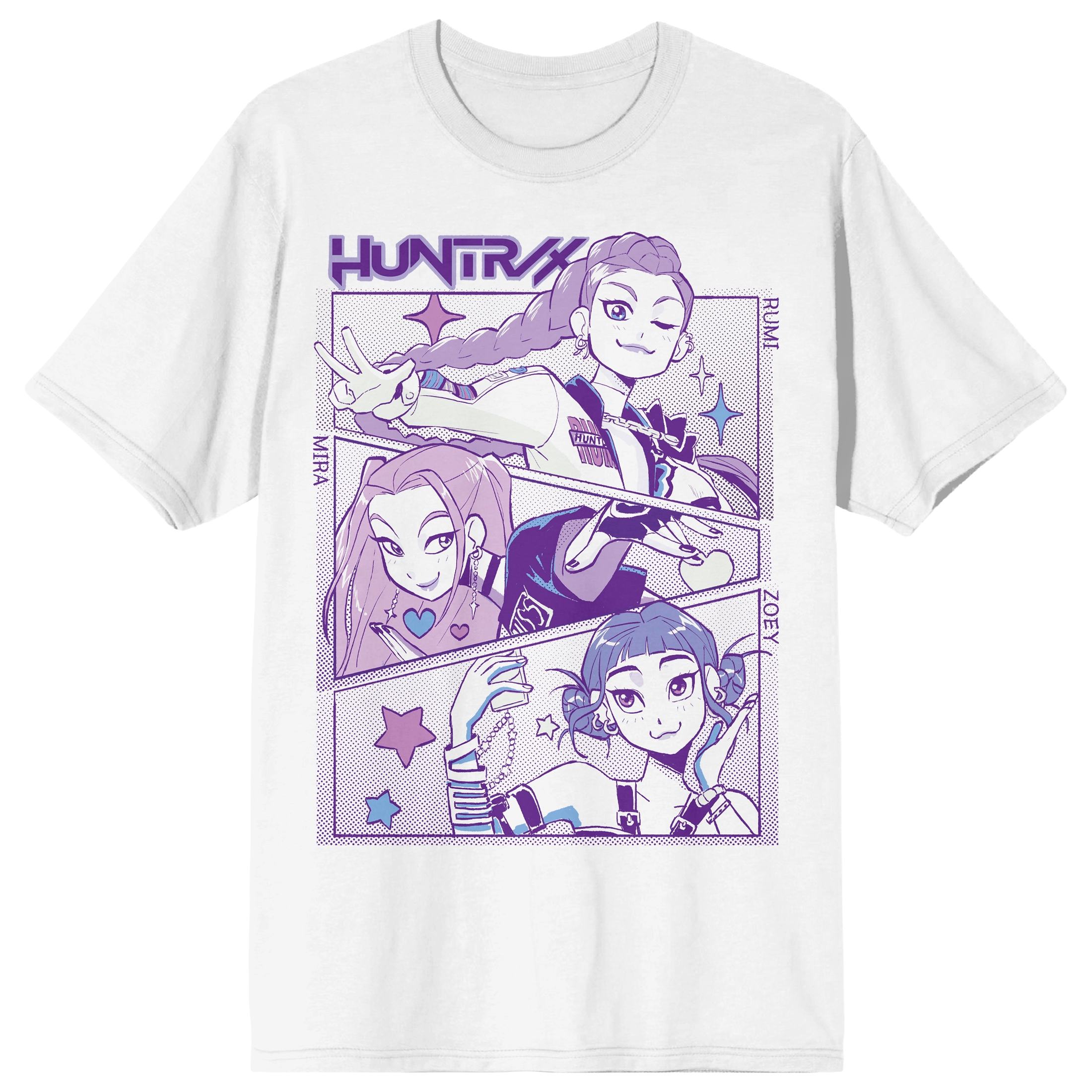 KPop Demon Hunters HUNTR/X Adult T-shirt - uMusic Shop Canada