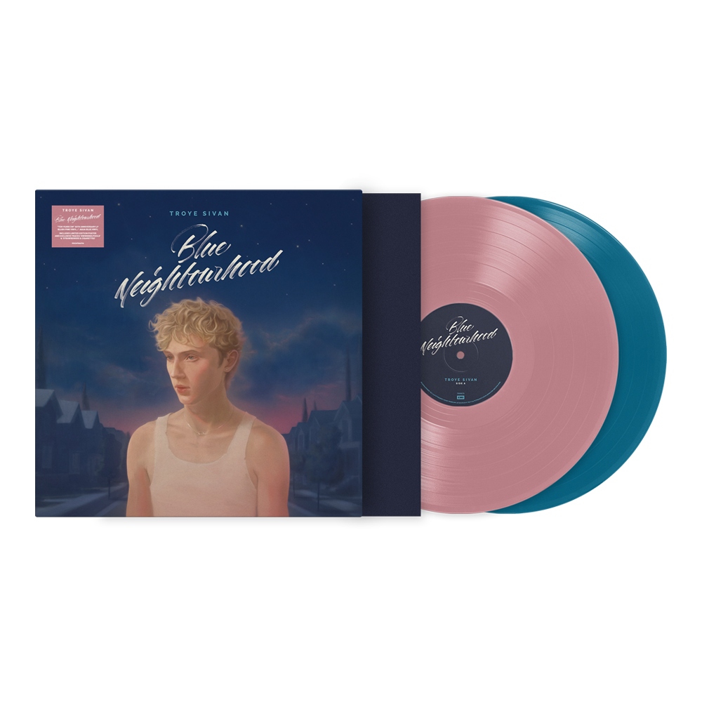 Troye sivan レコード lp blue neighborhood Blue Neighbourhood 'Ten Years On' - Limited Edition Blush & Blue