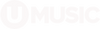 White UMUSIC Logo