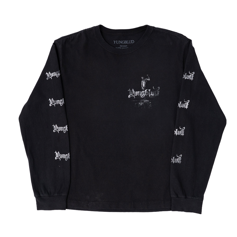 WASHED DATEBACK LONG SLEEVE T-SHIRT - uMusic Shop Canada WASHED DATEBACK LONG SLEEVE T-SHIRT - uMusic Shop Canada