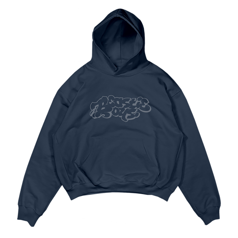 Grey navy hoodie on sale
