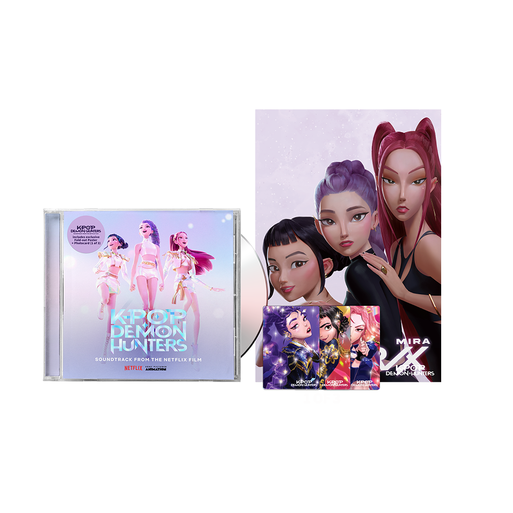 KPOP Demon Hunters アルバム (CD) + (レコード) KPop Demon Hunters (Soundtrack from the Netflix Film) CD - UMUSIC