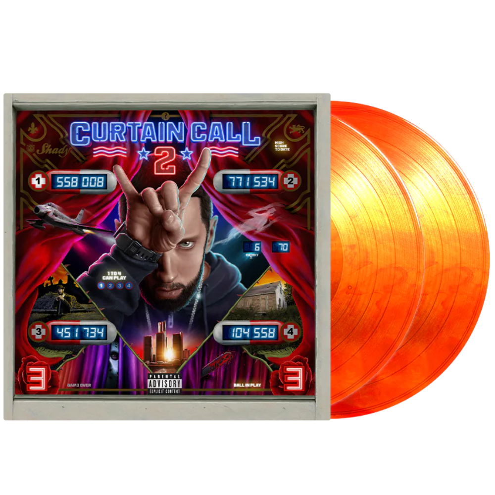 Curtain Call 2 Orange Vinyl - UMUSIC Shop Canada