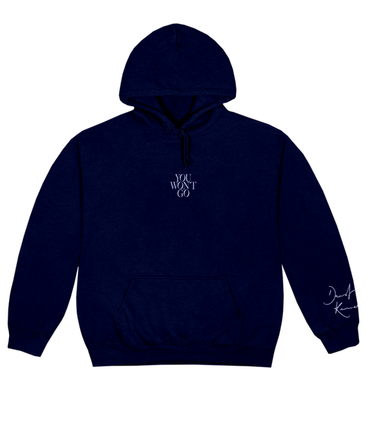 After Rain Navy Blue Hoodie