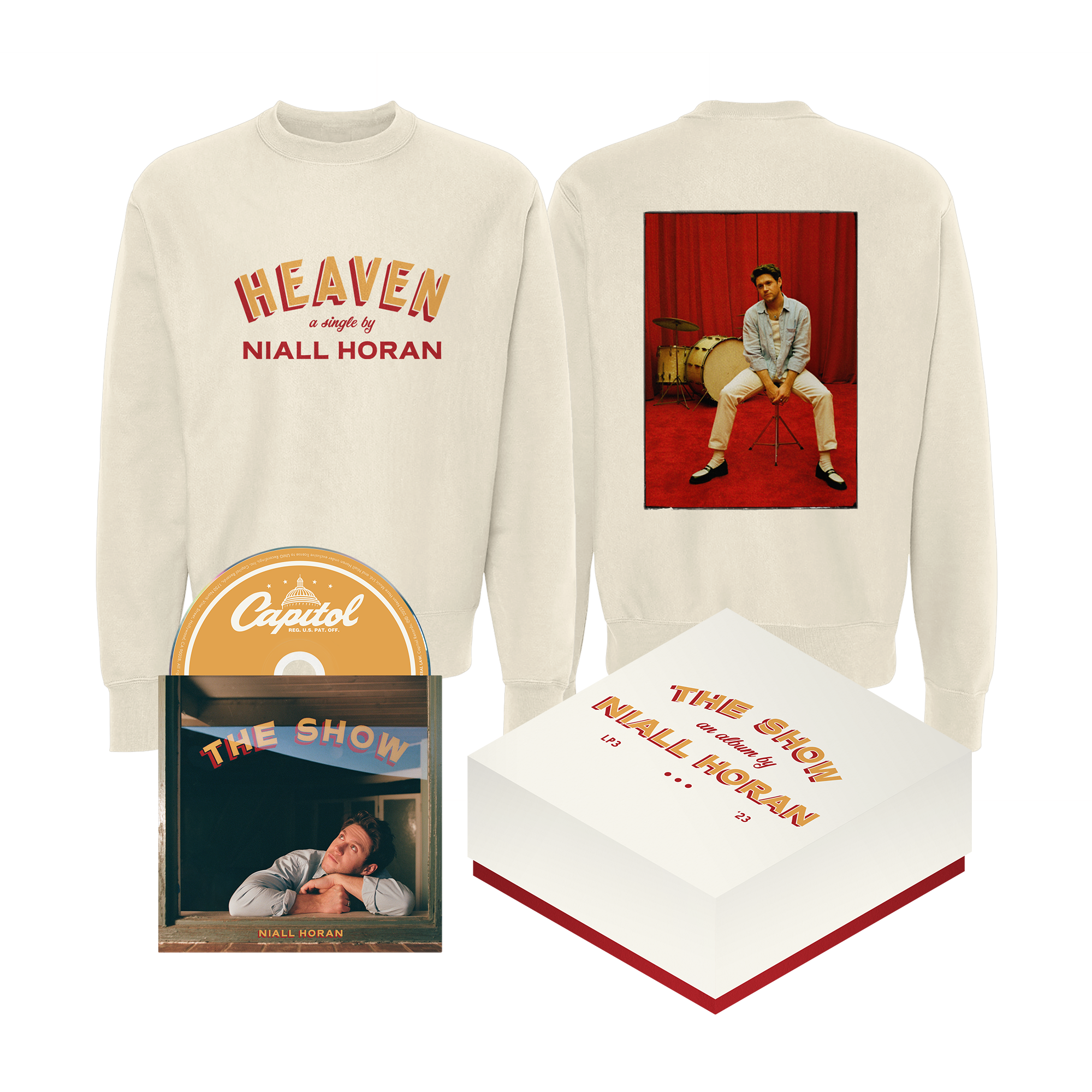 Niall Horan The Show Heaven Crewneck CD Box Set