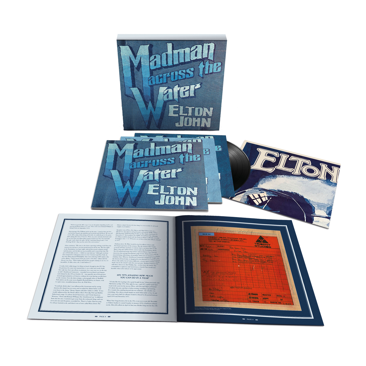洋楽 Madman Across The Water : Super DX Box Madman Across The Water 50th Anniversary Super Deluxe