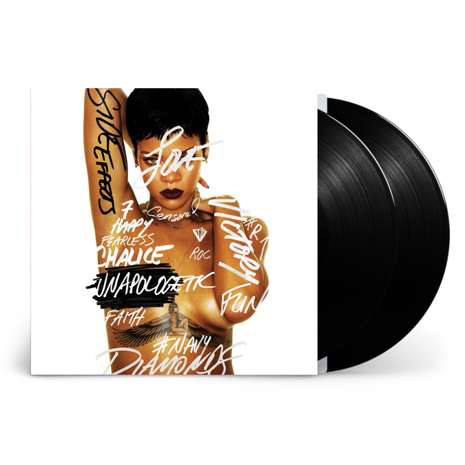 欧2LP Rihanna Unapologetic 0060257079838 DEF JAM /00520 Rihanna: Unapologetic Opaque Fruit Punch Limited Edition 2LP