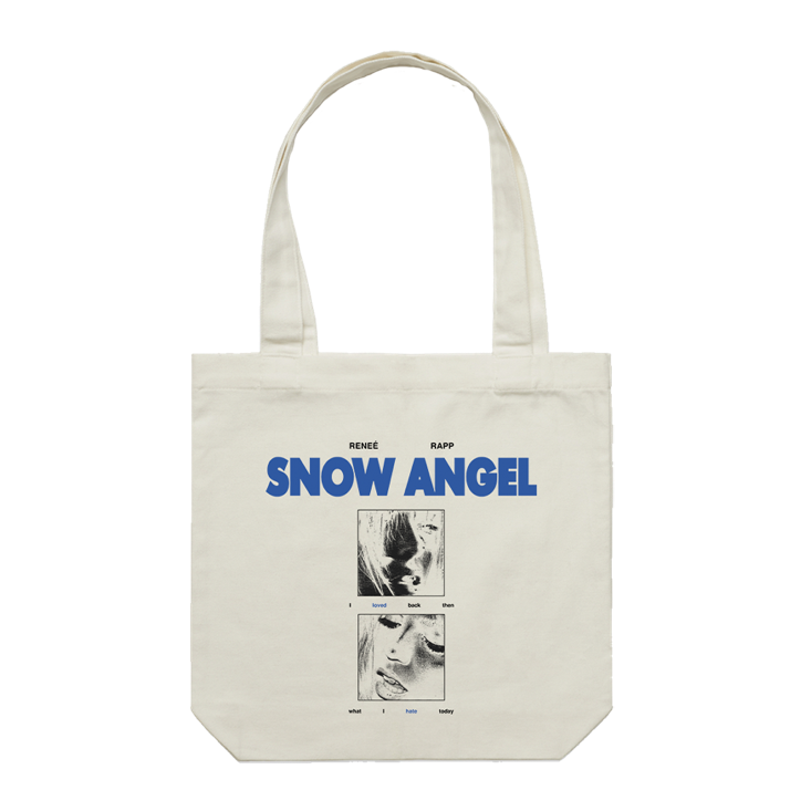 Snow Angel Tote Bag