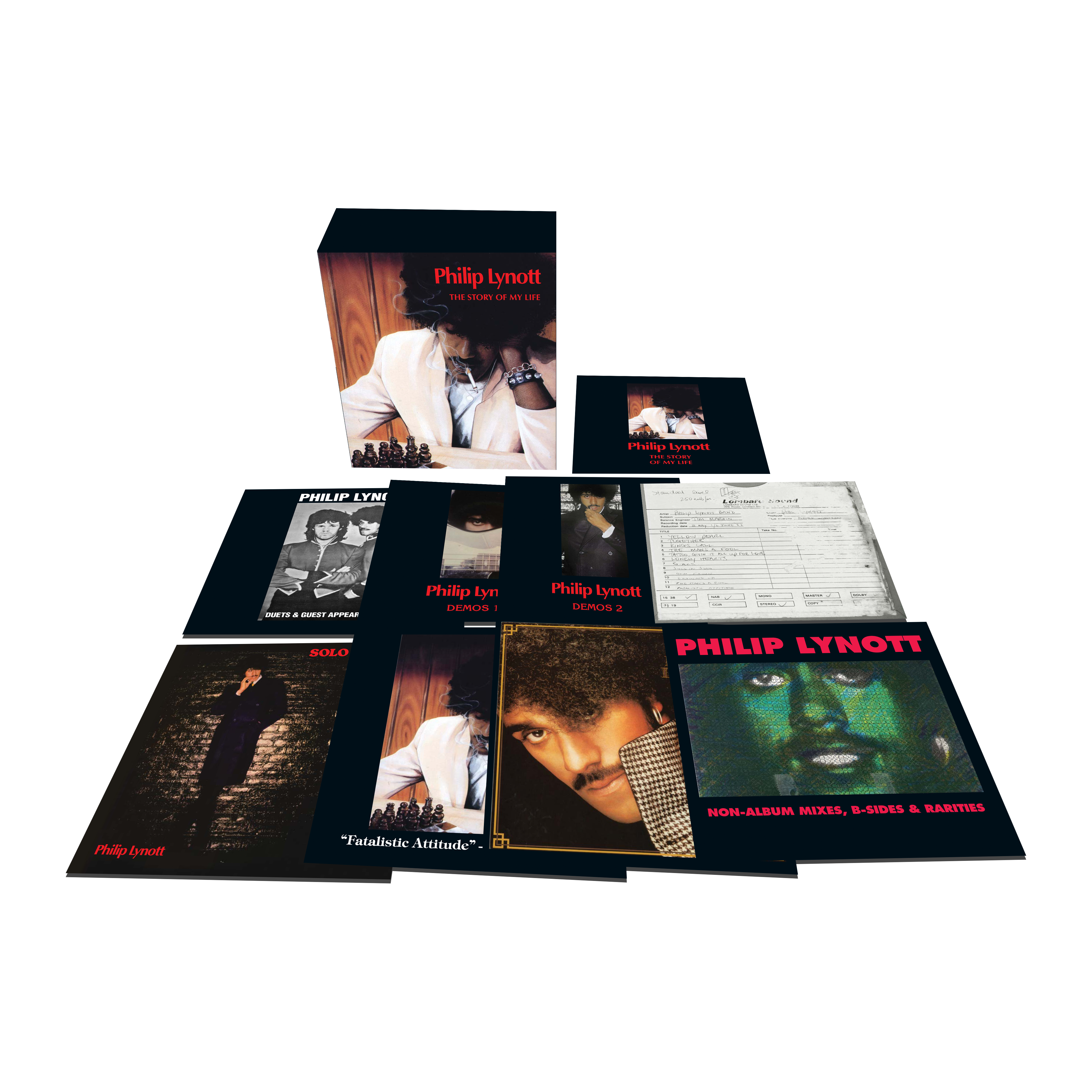 The Story Of My Life/Fatalistic Attitude: The Complete Phil Lynott (8CD)