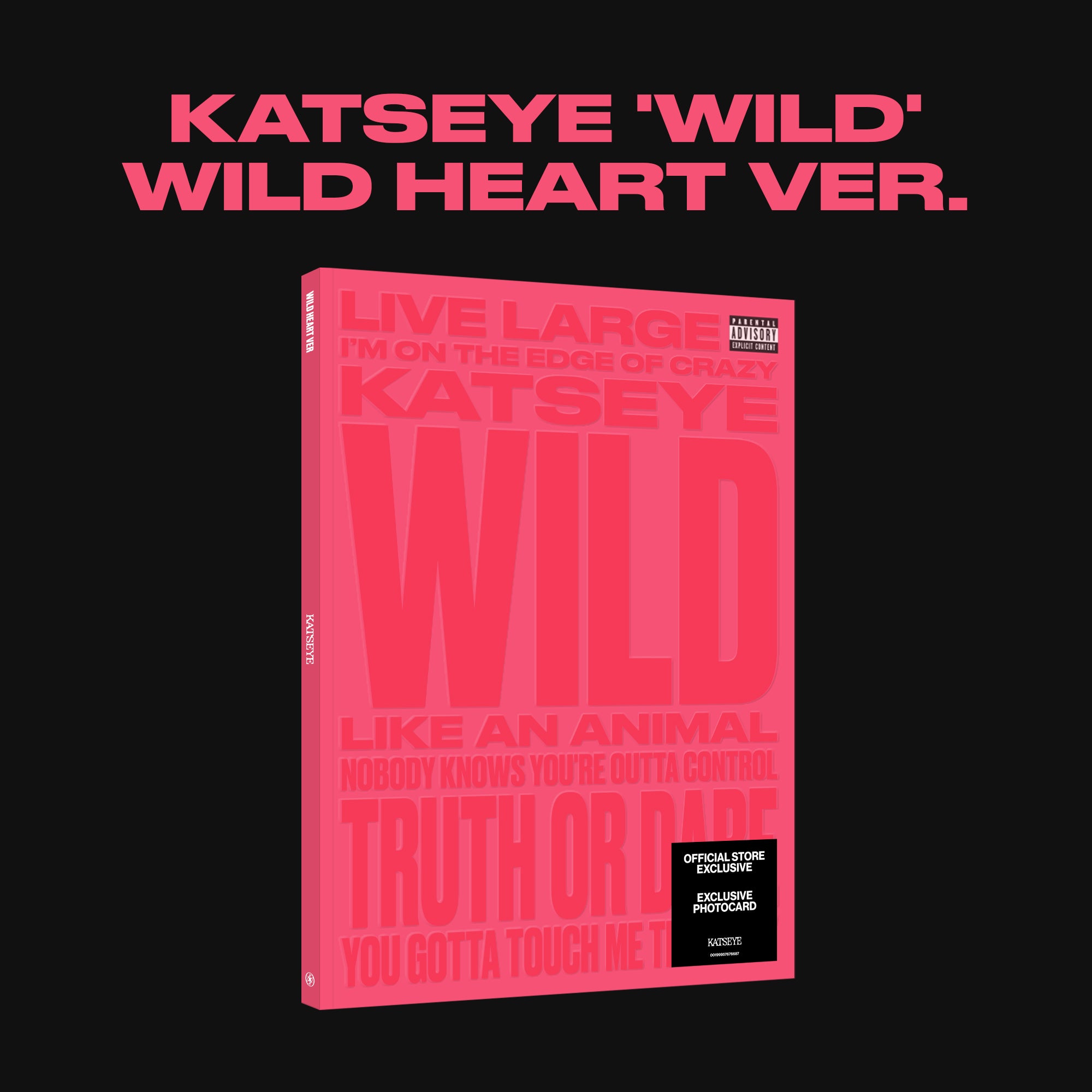 WILD (Wild Heart ver.) - Official Store Exclusive CD