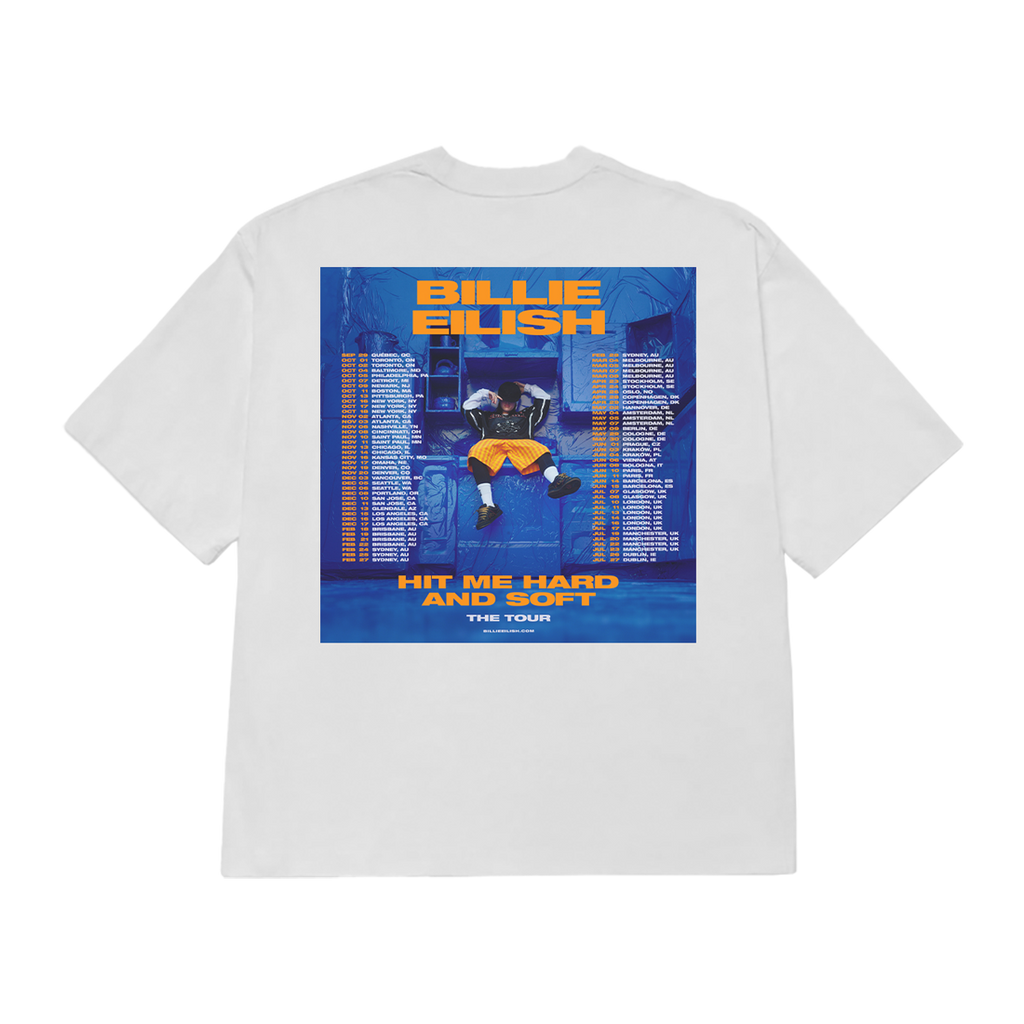 HIT ME HARD AND SOFT Admat Poster Tee
