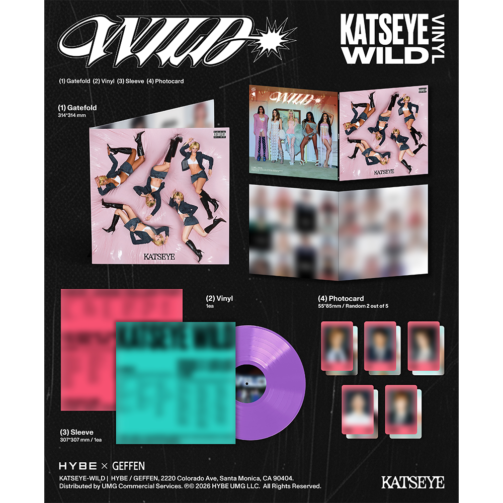 WILD - Official Store Exclusive Vinyl + Signed Artcard