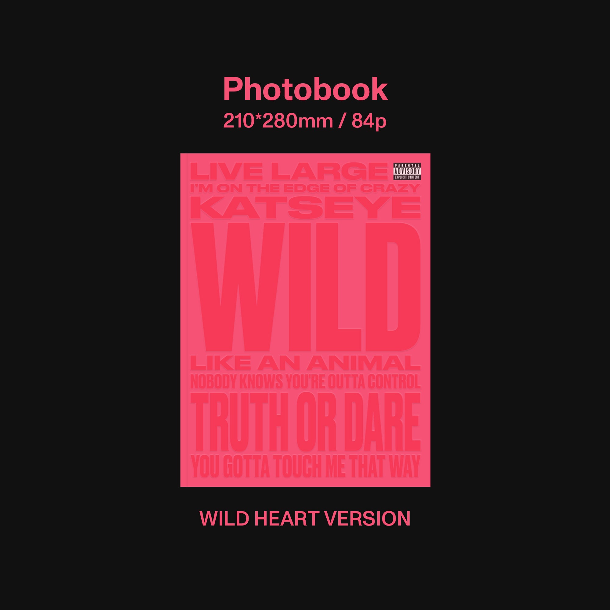 WILD (Wild Heart ver.) - Official Store Exclusive CD