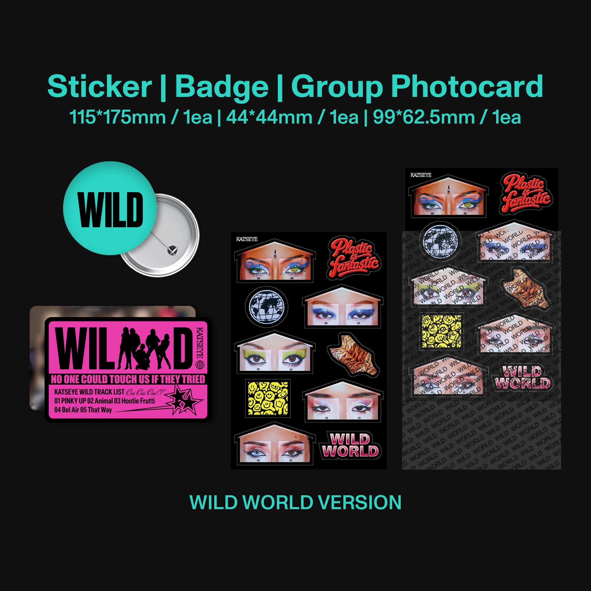 WILD - Wild world ver. - Official Store Exclusive CD