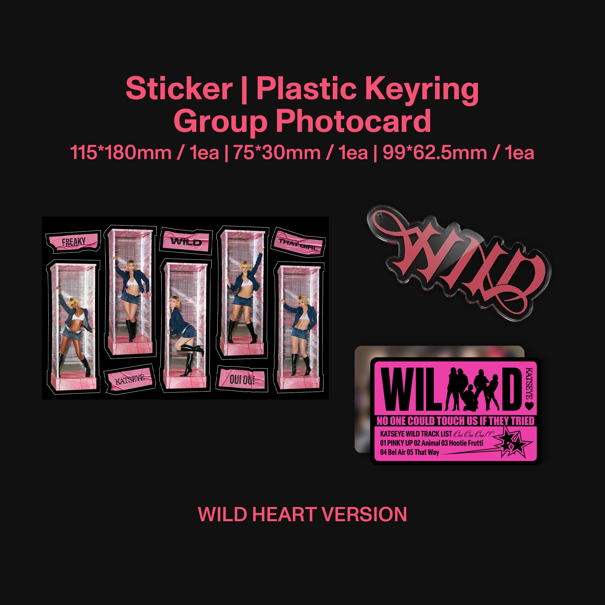 WILD (Wild Heart ver.) - Official Store Exclusive CD