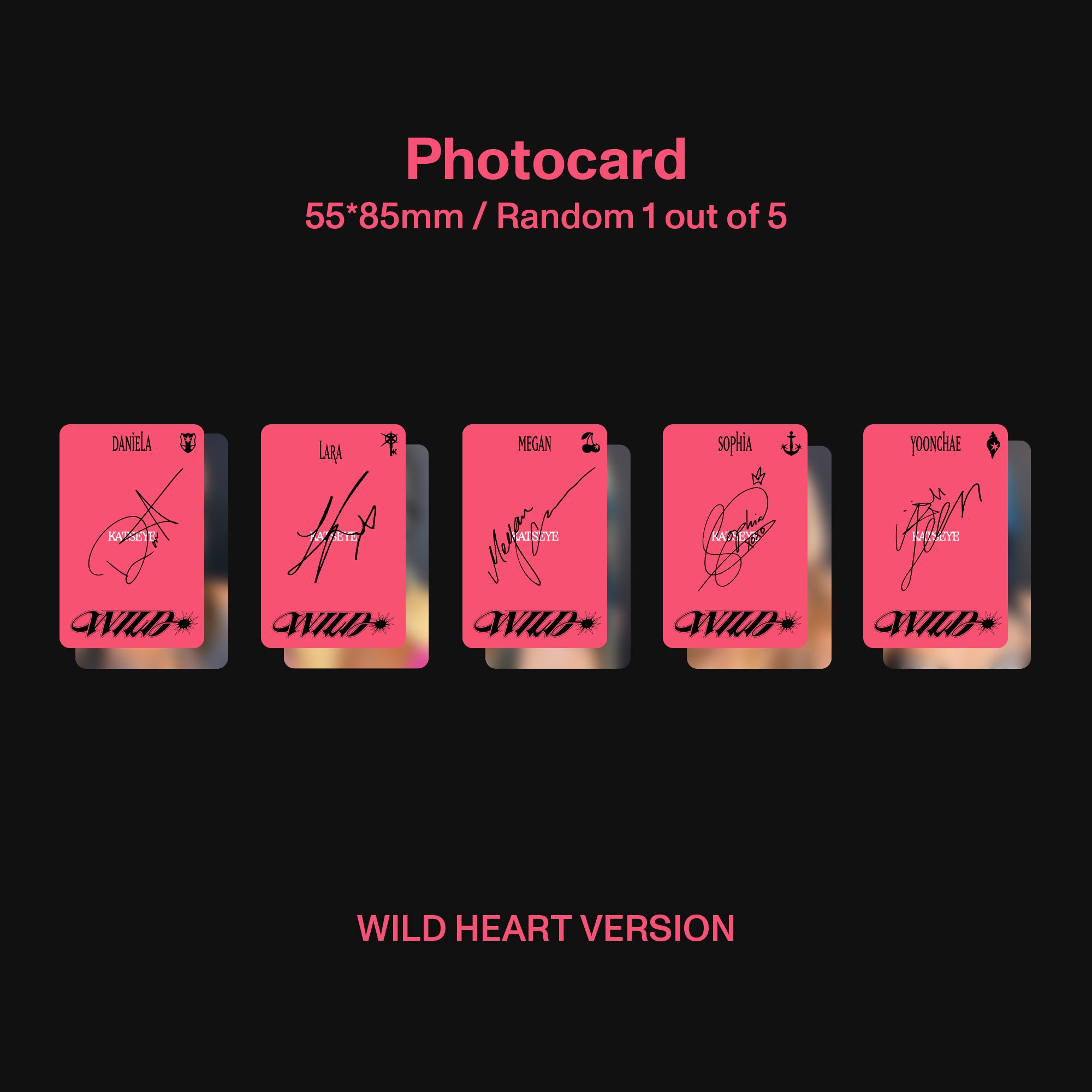 WILD (Wild Heart ver.) - Official Store Exclusive CD