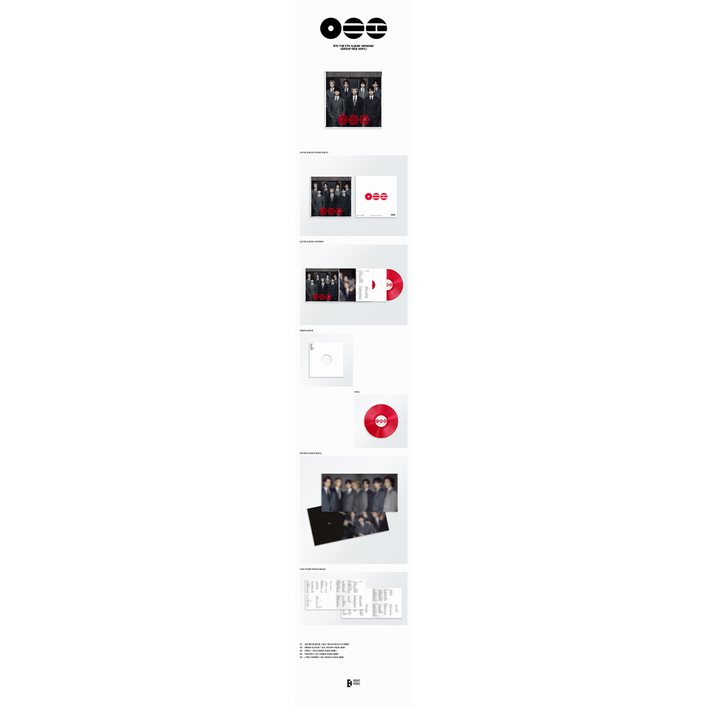 BTS The 5th Album 'ARIRANG' (Group Red Vinyl) - uMusic Shop Canada BTS The 5th Album 'ARIRANG' (Group Red Vinyl) - uMusic Shop Canada