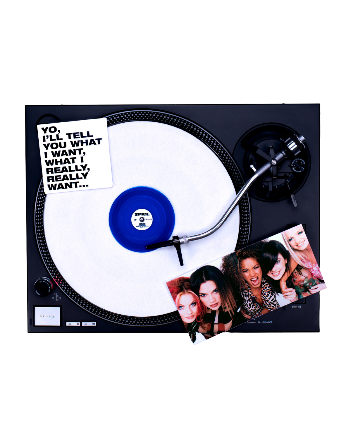 Wannabe (Tiny Vinyl) (Cobalt Transparent)