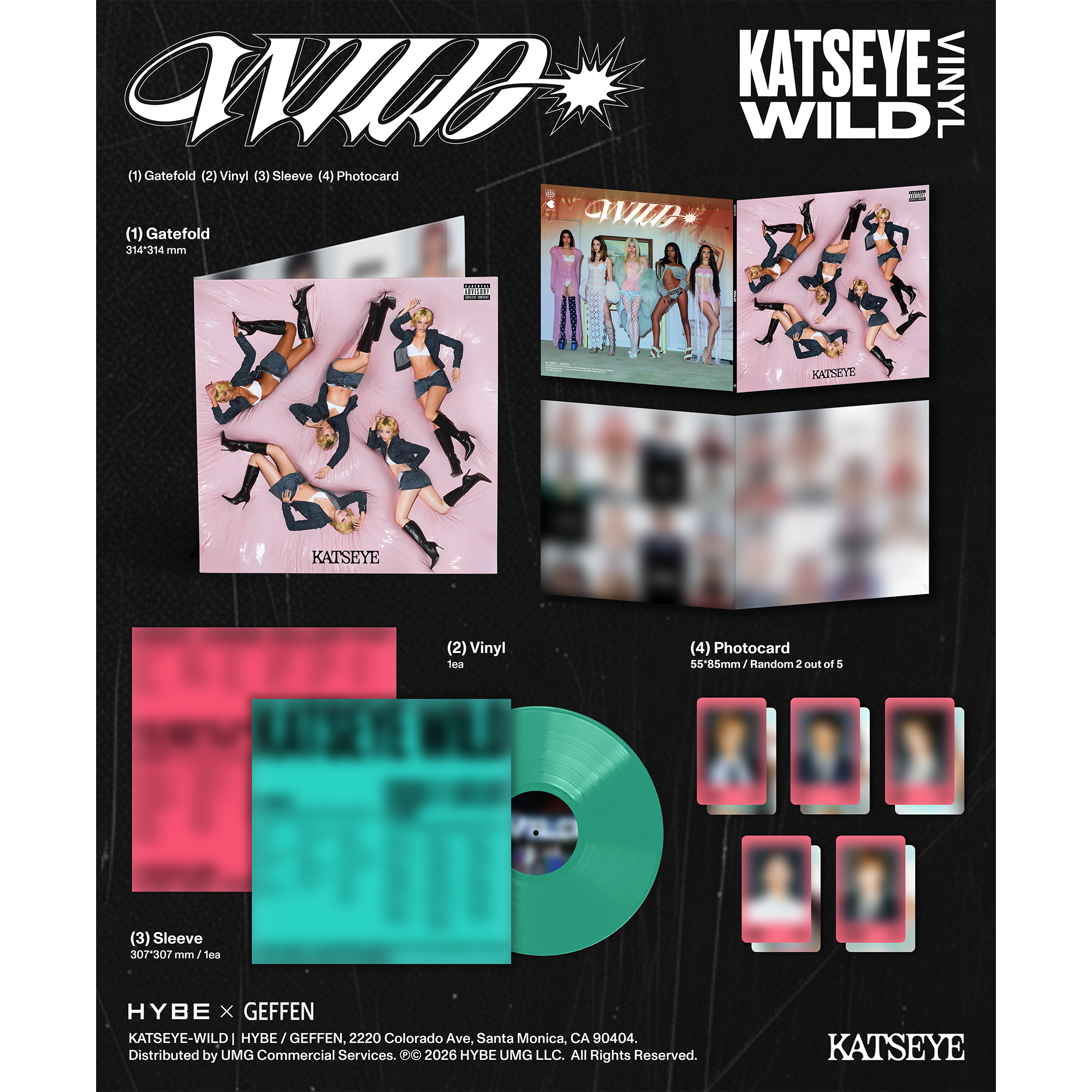 WILD Vinyl - Standard Edition + Signed Artcard