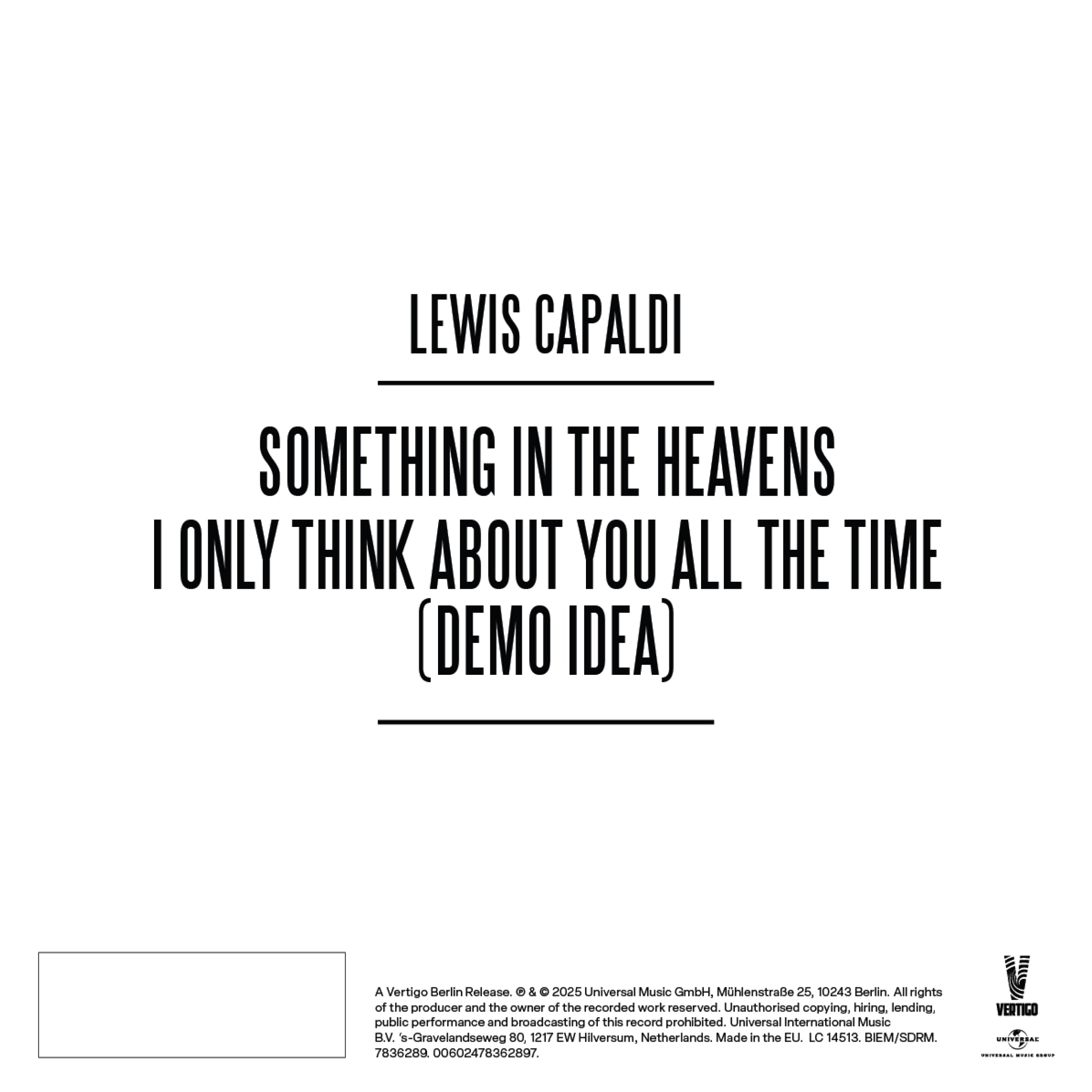 Something In The Heavens (Lyrics CD)
