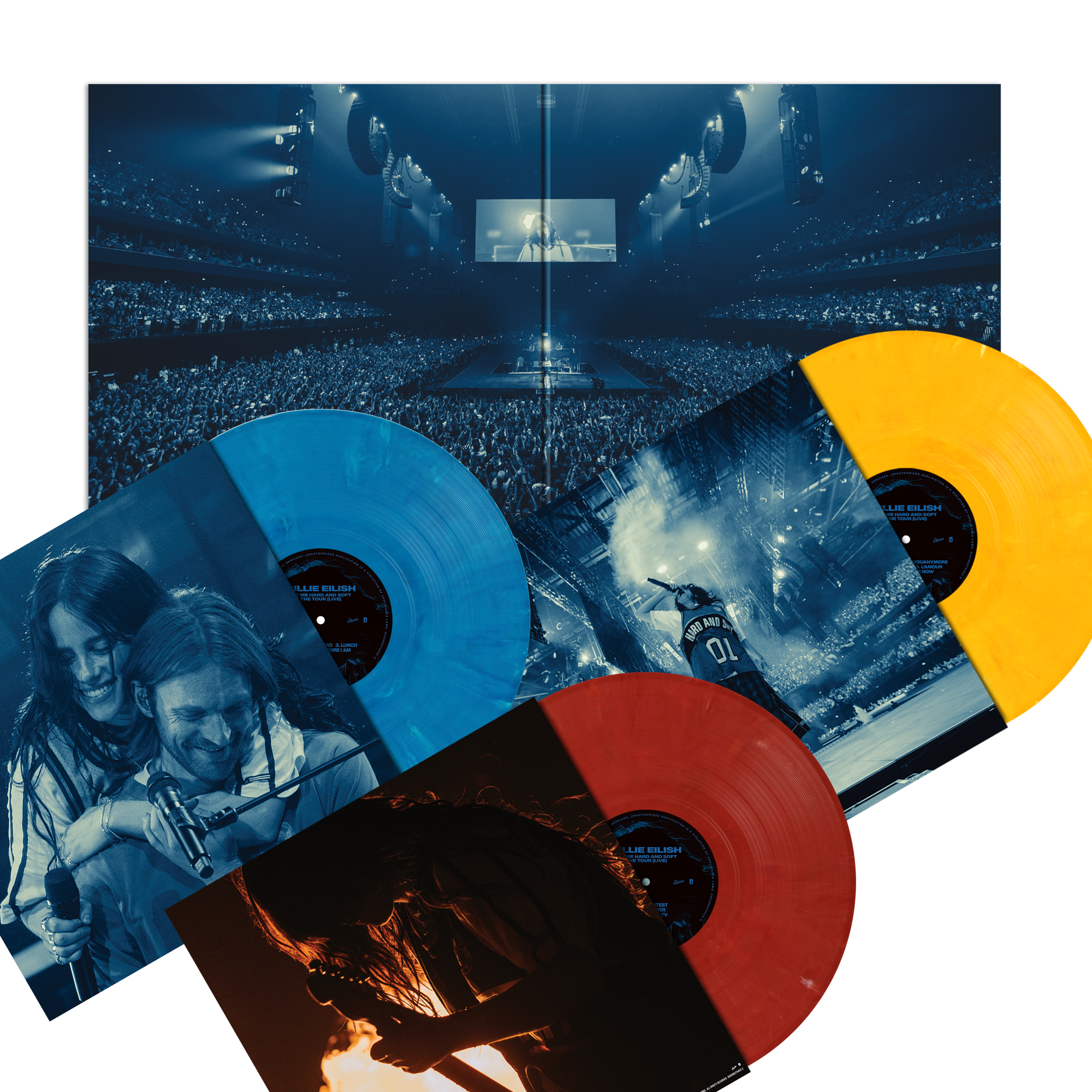 HIT ME HARD AND SOFT: THE TOUR (LIVE) VINYL