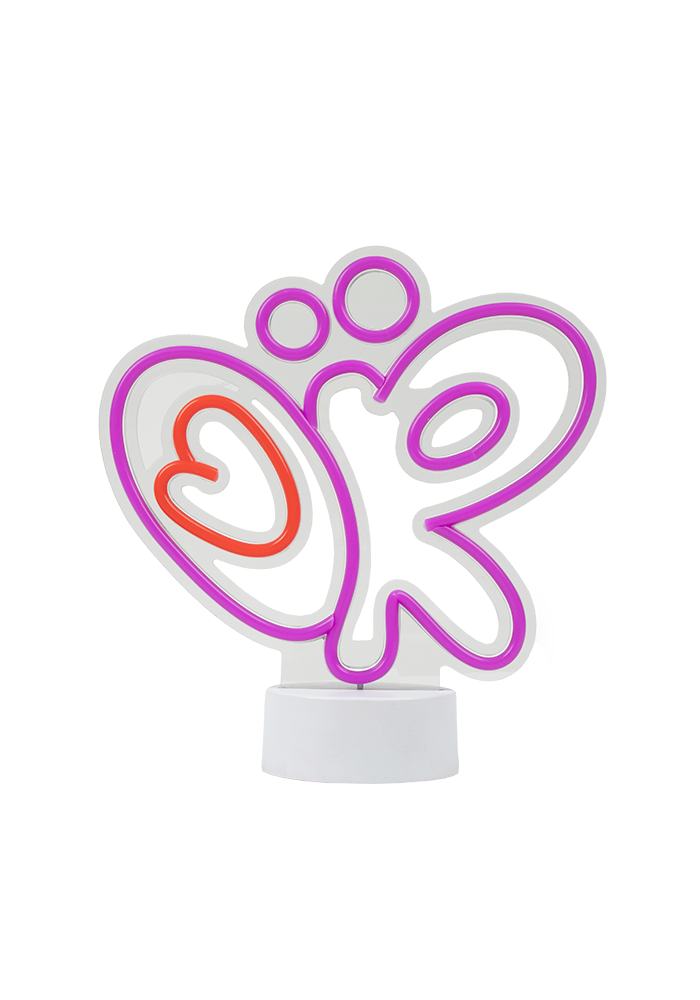 olivia rodrigo logo neon table light