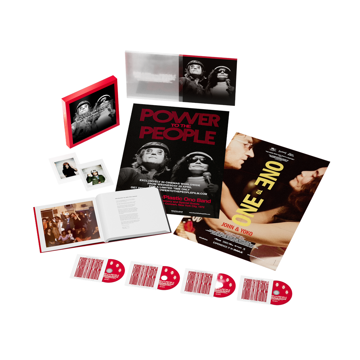Power To The People: 4 x Bluray Video Deluxe Box Set