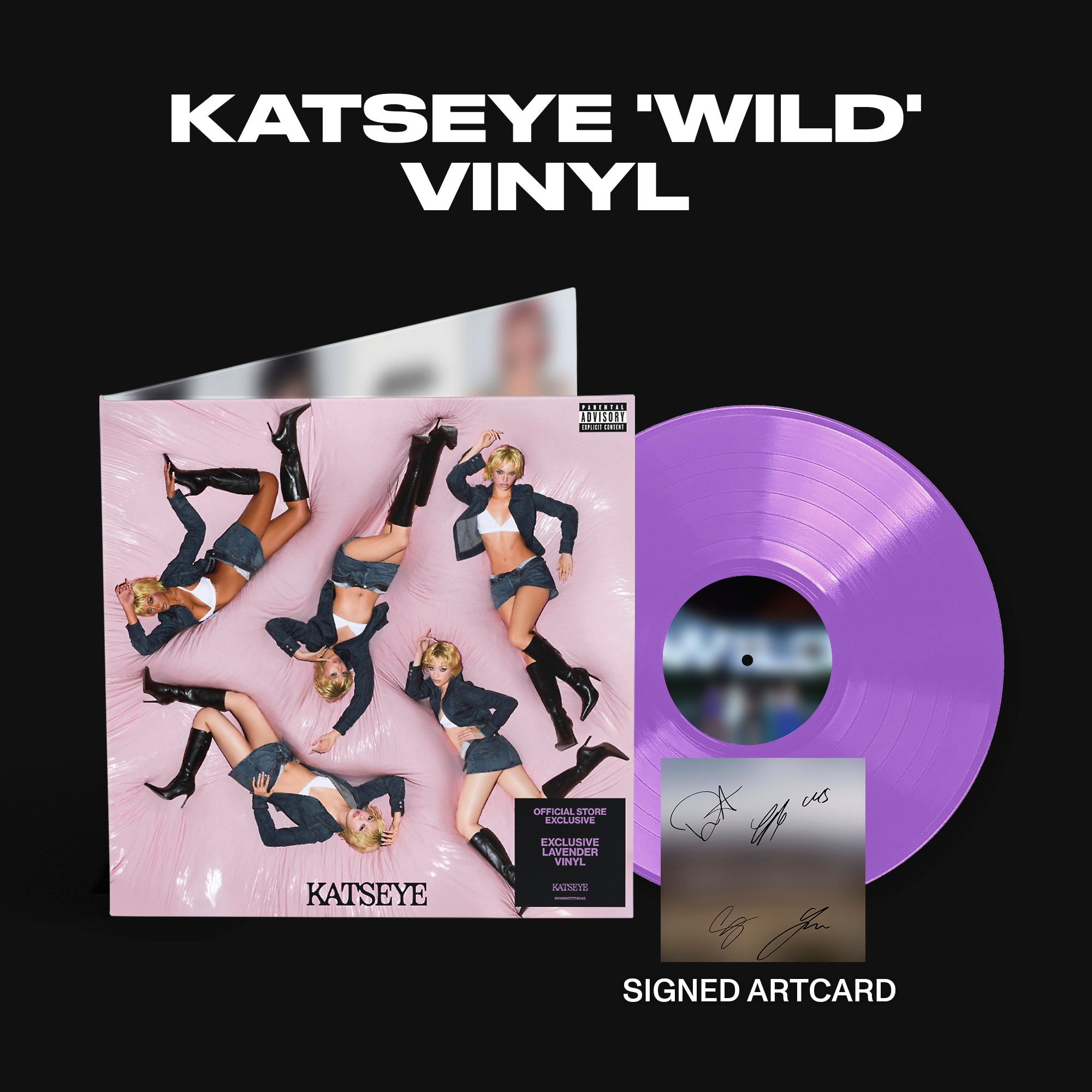 WILD - Official Store Exclusive Vinyl + Signed Artcard