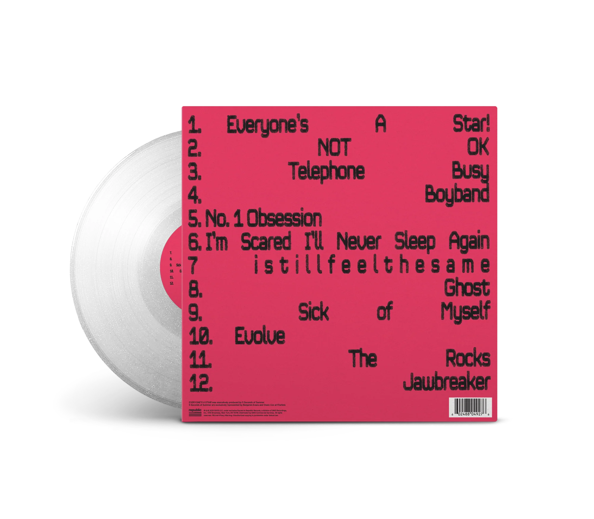 EVERYONE'S A STAR! Alt Cover Limo Vinyl