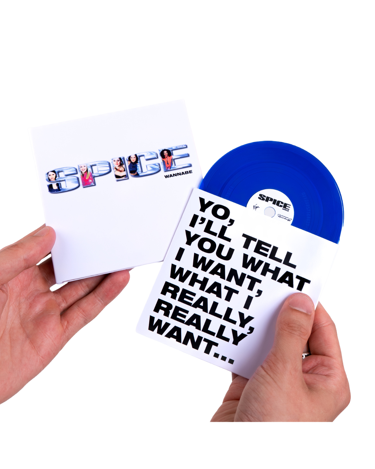 Wannabe (Tiny Vinyl) (Cobalt Transparent)
