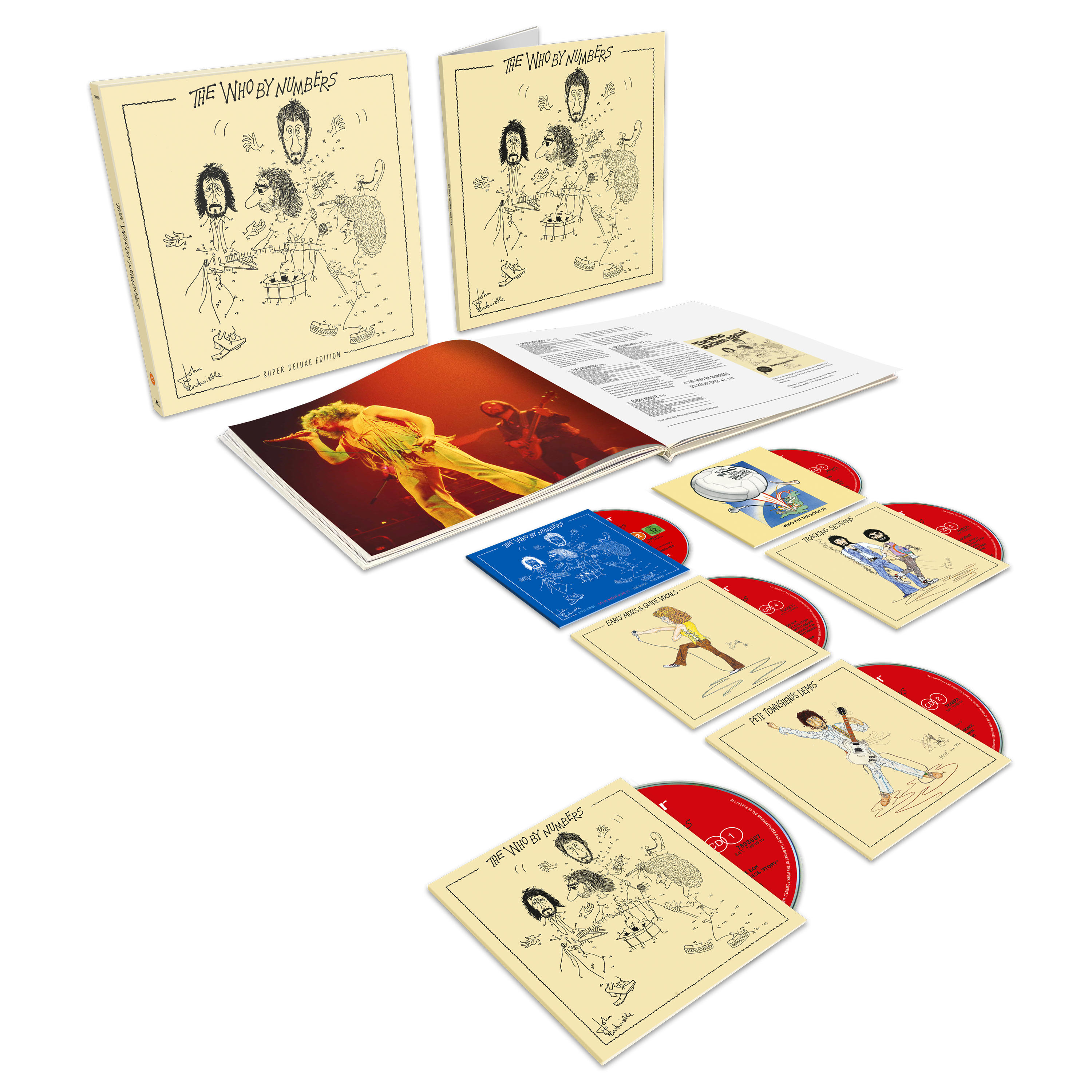 The Who By Numbers (5CD/Blu-ray Super Deluxe Limited Edition)