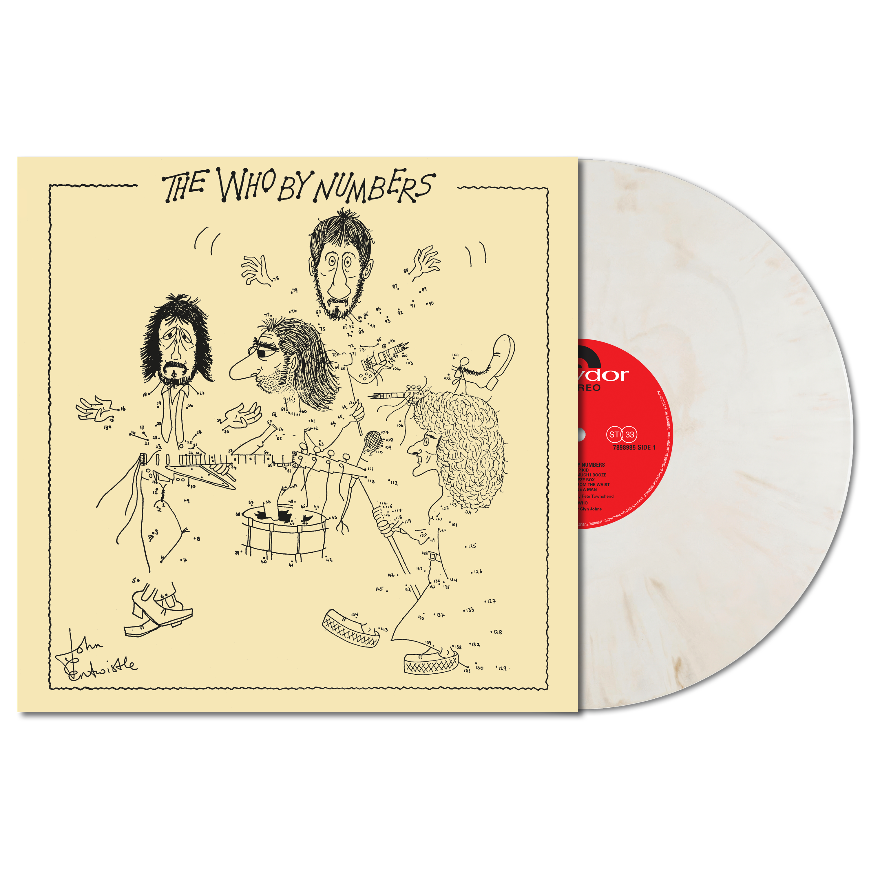 The Who By Numbers (1LP Cream Marble Vinyl)